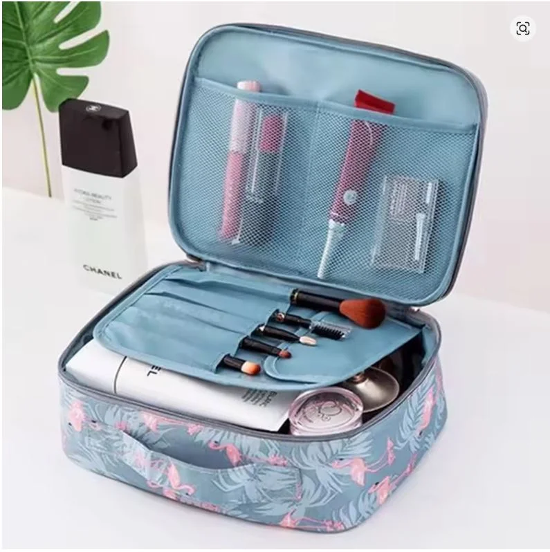 Makeup Organizer Bag ( Sky Blue ) - Image 3