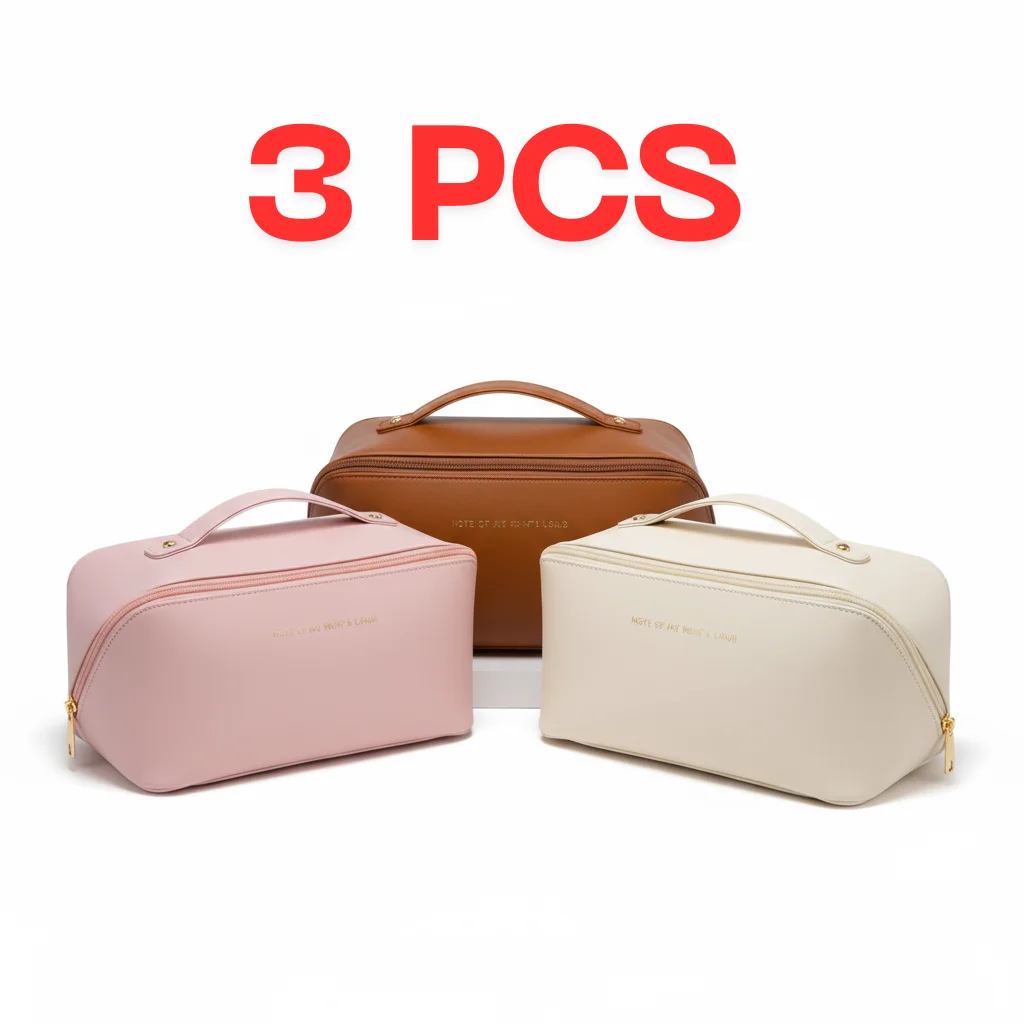 3 PCS Stylish Makeup Organizer Bag